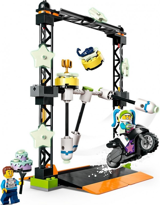 Фото Конструктор LEGO 60341 Город Трюковое испытание «Нокдаун»