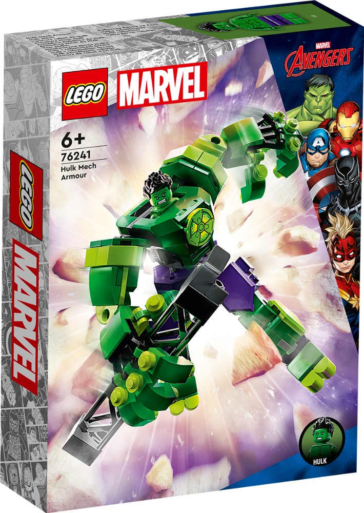 Фото Конструктор LEGO Броня Халка Super Heroes 76241