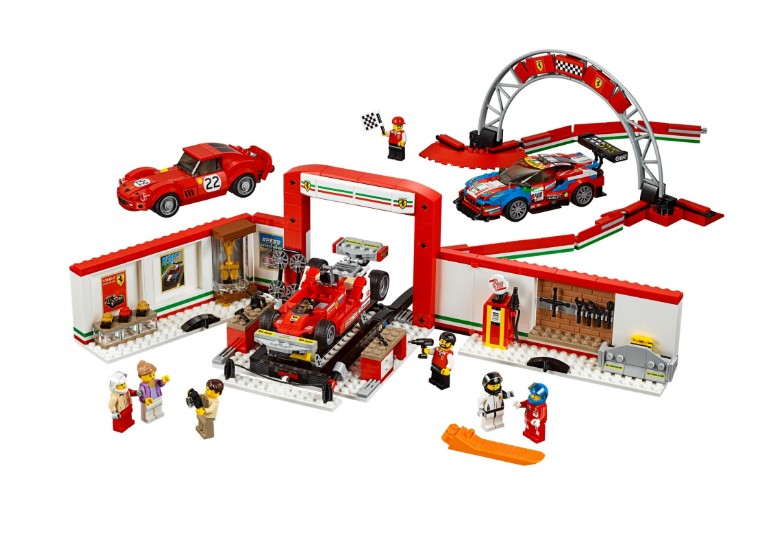 Фото Конструктор LEGO Гараж Ferrari Speed Champions 75889