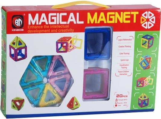 Фото Магнитный конструктор Magical Magnet 20 дет. 701