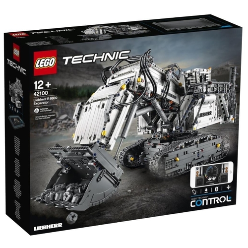 Фото Конструктор LEGO Экскаватор Liebherr R 9800 Technic 42100