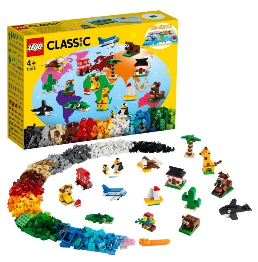Фотография Конструктор LEGO 11015 Классика Вокруг света