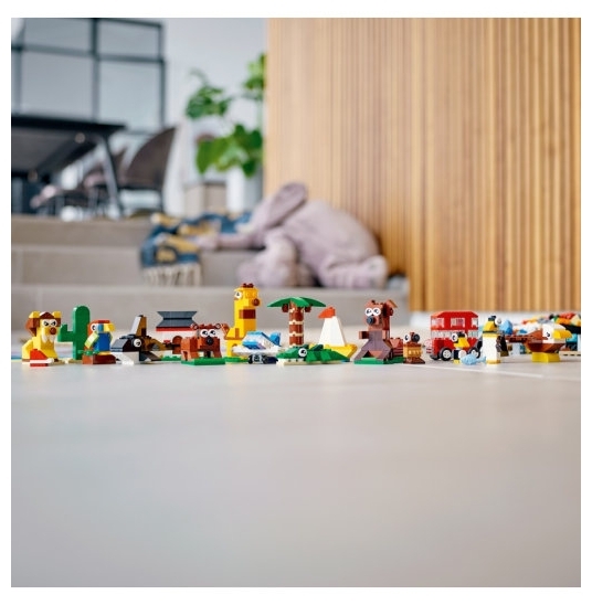 Конструктор LEGO 11015 Классика Вокруг света Казахстан