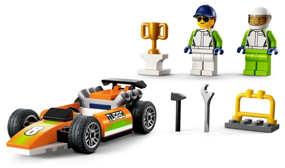 Цена Конструктор LEGO 60322 Город Гоночный автомобиль