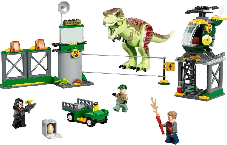 Фото Конструктор LEGO 76944 Jurassic World Побег тираннозавра