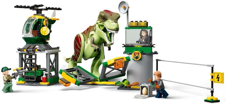 Фотография Конструктор LEGO 76944 Jurassic World Побег тираннозавра