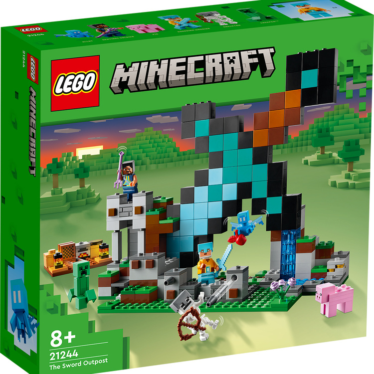 Фото Конструктор LEGO 21244 Minecraft Аванпост Меча