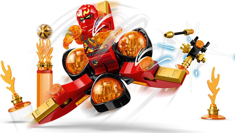 Купить Конструктор LEGO 71777 Ниндзяго Сила Дракона Кая: Торнадо Кружитцу