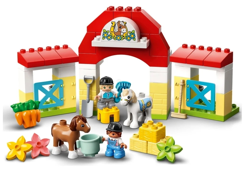 Цена Конструктор LEGO 10951 Дупло Конюшня для лошади и пони