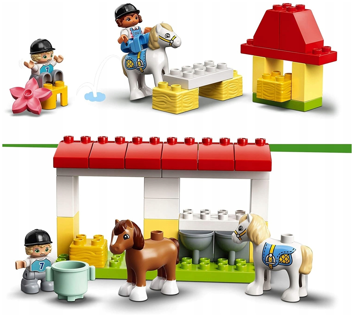 Купить Конструктор LEGO 10951 Дупло Конюшня для лошади и пони