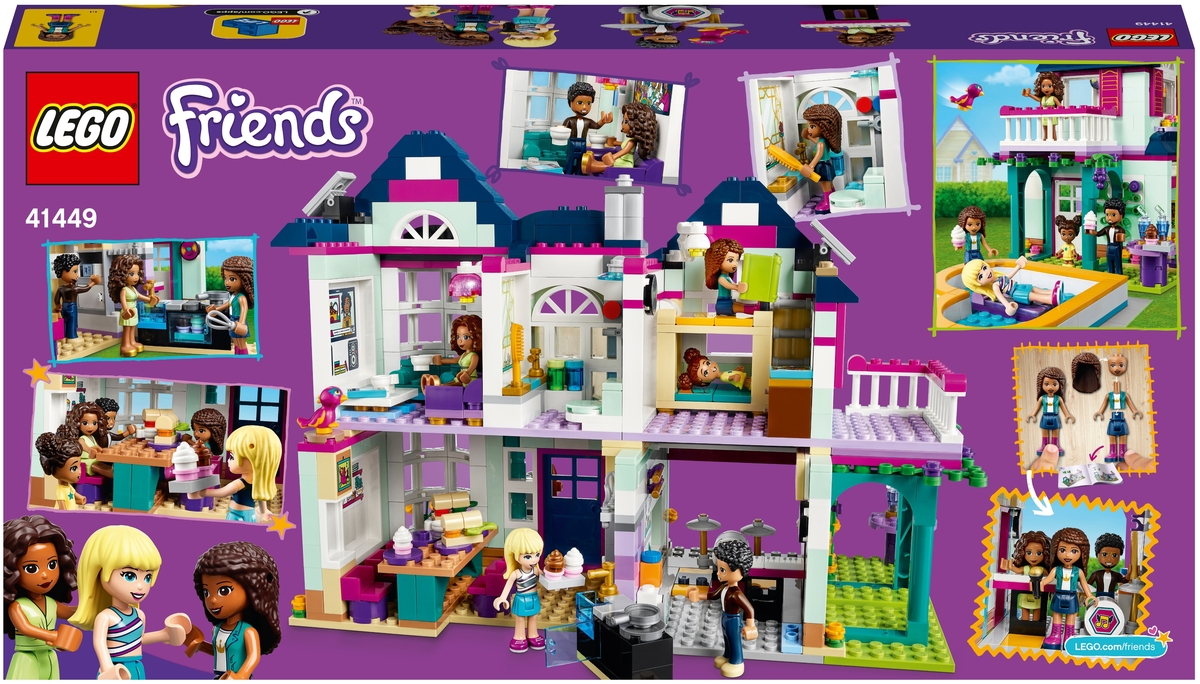 Фото Конструктор LEGO 41449 Подружки Дом семьи Андреа