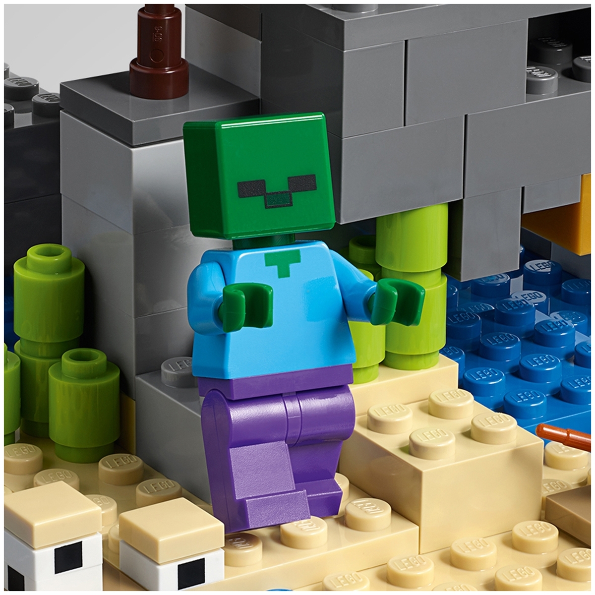Конструктор LEGO 21152 Minecraft Приключения на пиратском корабле Казахстан
