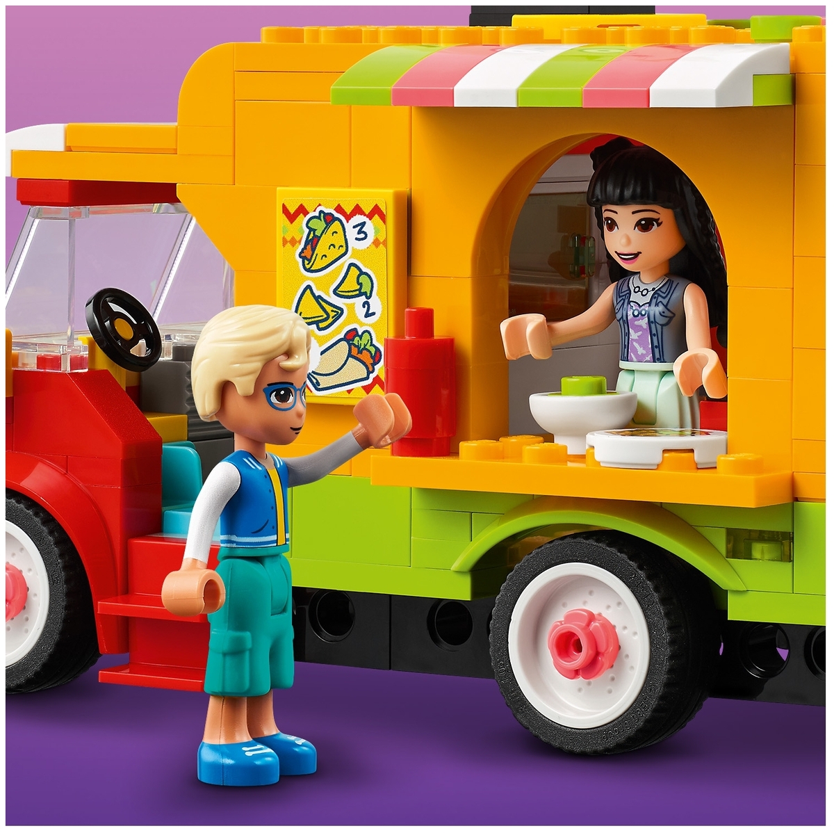 Купить Конструктор LEGO 41701 Подружки Рынок уличной еды