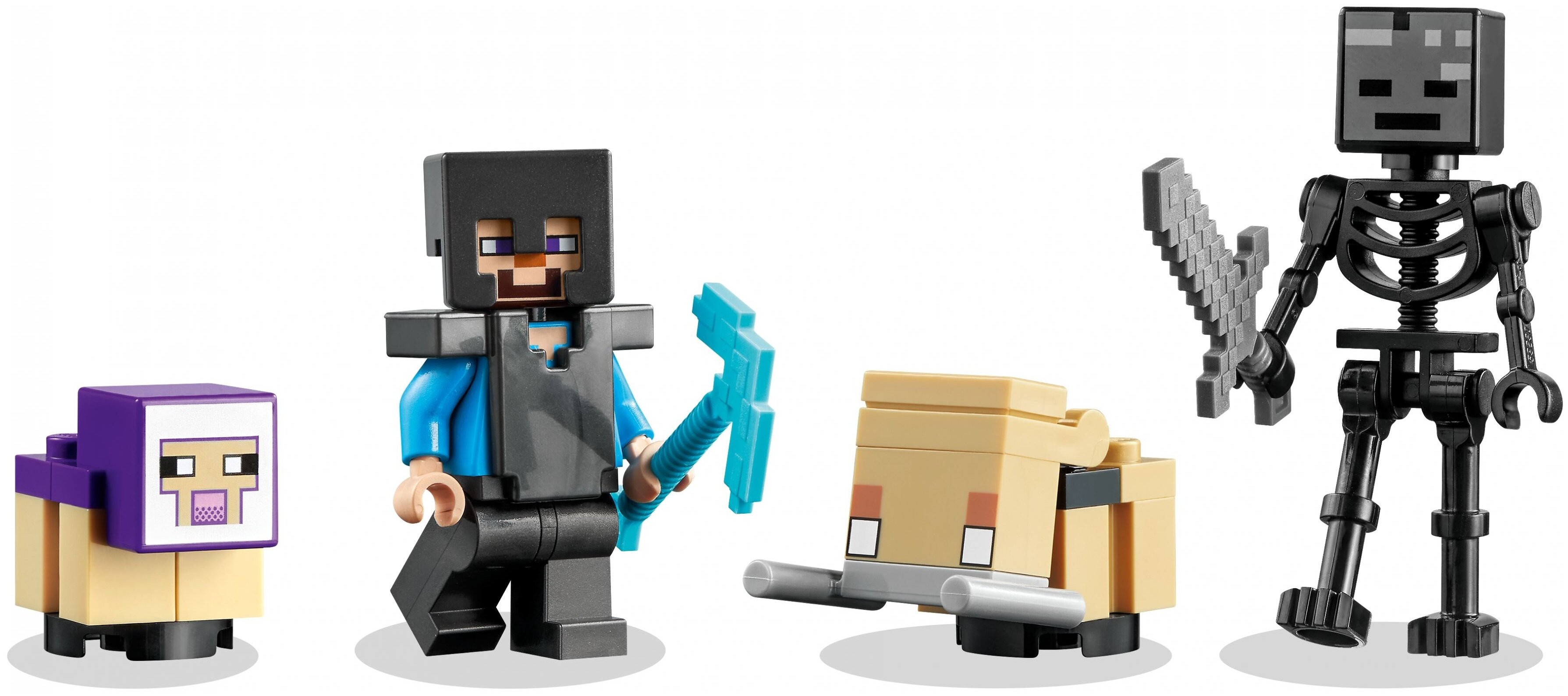 Конструктор LEGO 21172 Minecraft Разрушенный портал Казахстан