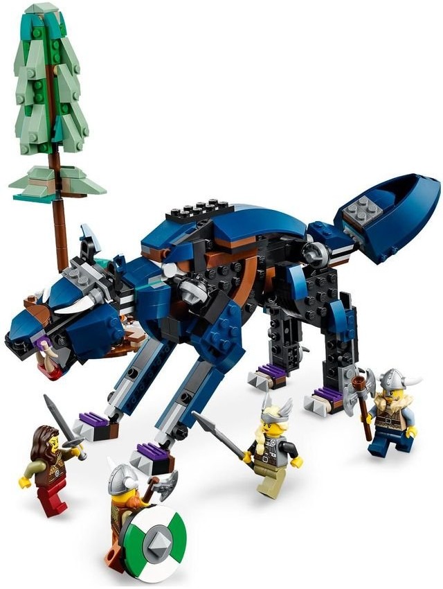 Цена Конструктор LEGO 31132 Криэйтор Корабль викингов и Мидгардский змей