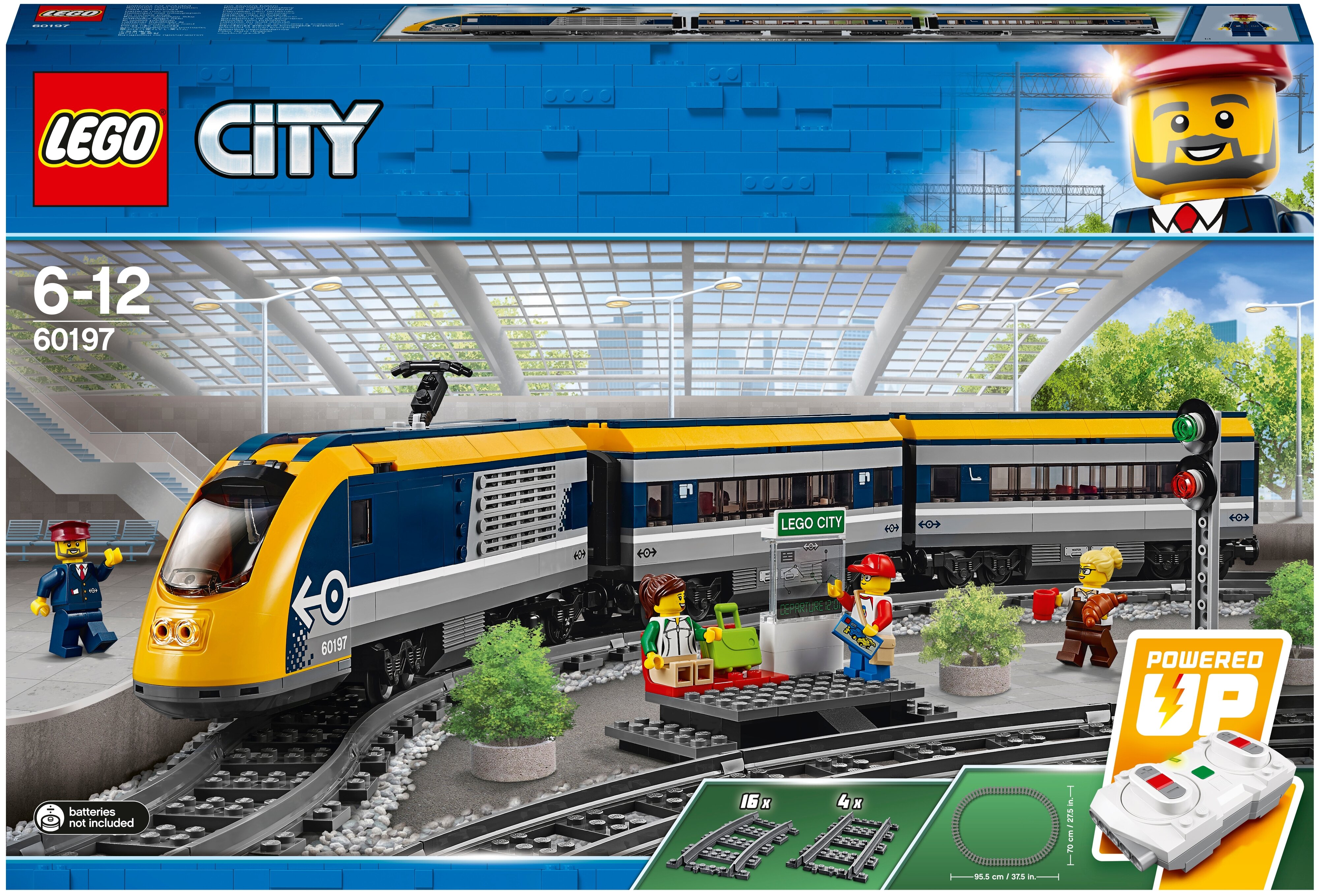 Конструктор LEGO Пассажирский поезд CITY 60197