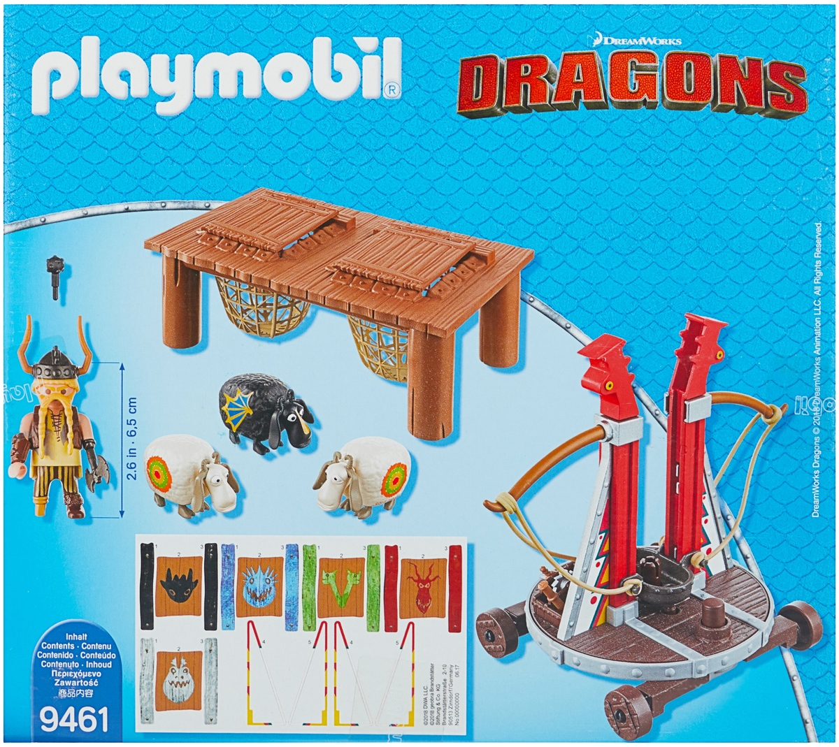 Фото Конструктор PLAYMOBIL Драконы: Плевака и Вепр 9461pm