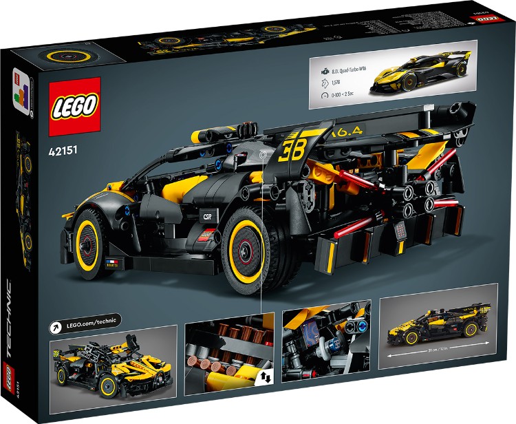 Фотография Конструктор LEGO Бугатти Болид Technic 42151