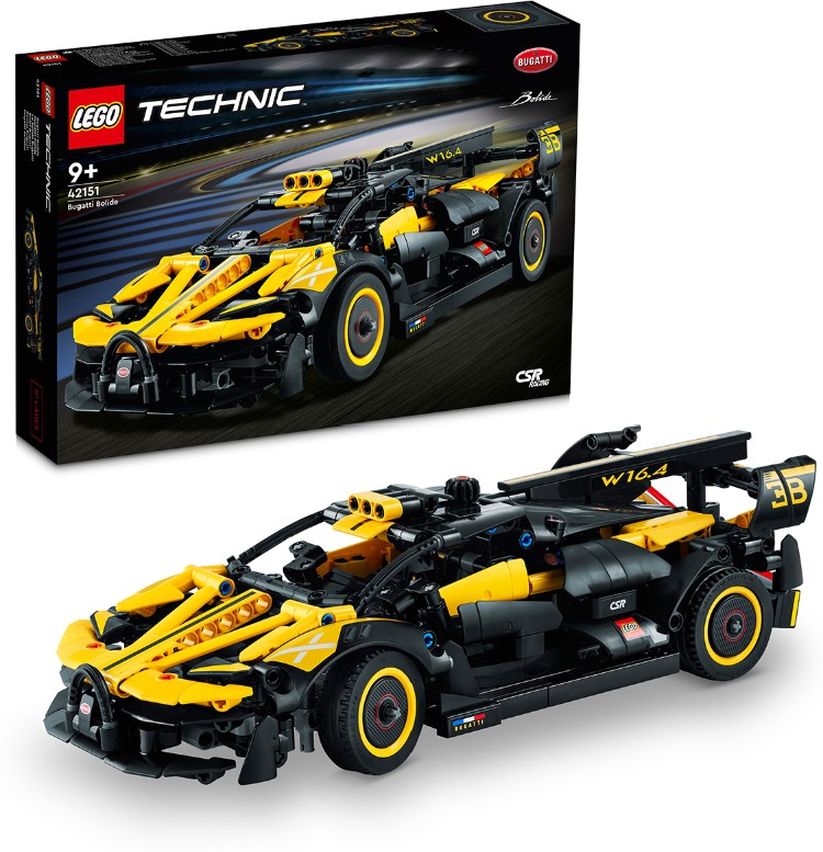 Картинка Конструктор LEGO Бугатти Болид Technic 42151