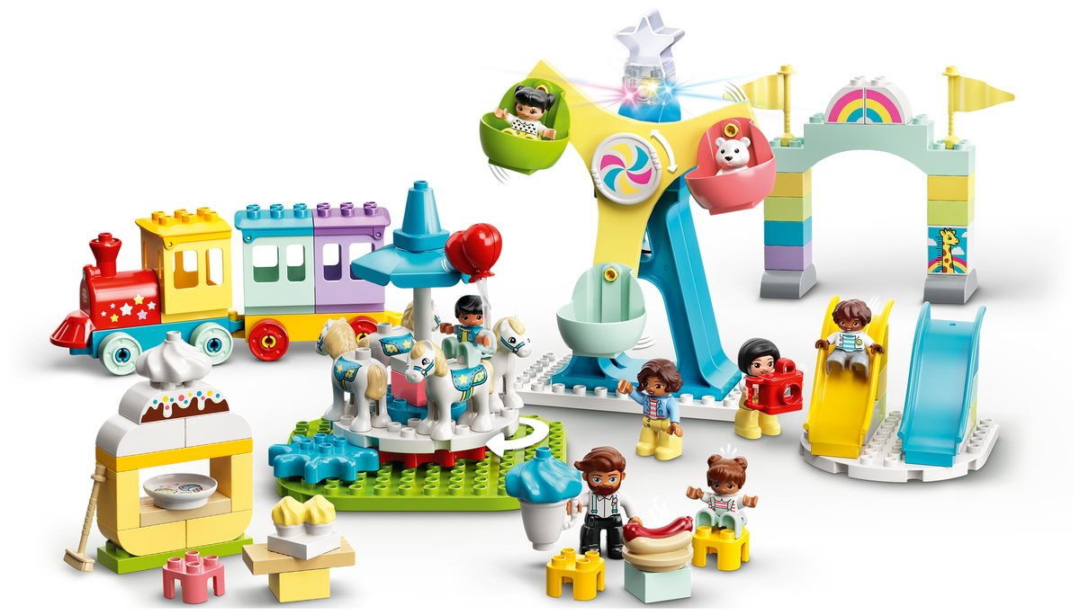 Картинка Конструктор LEGO 10956 Дупло Парк развлечений