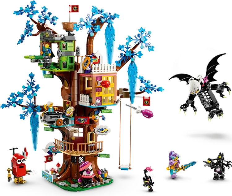 Картинка Конструктор LEGO 71461 DREAMZzz Фантастический дом на дереве