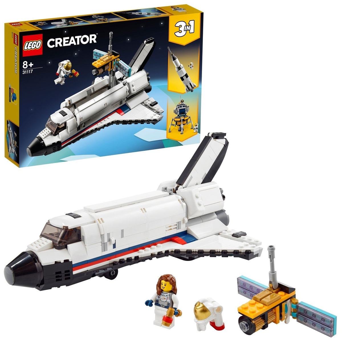 Фотография Конструктор LEGO 31117 Криэйтор Приключения на космическом шаттле