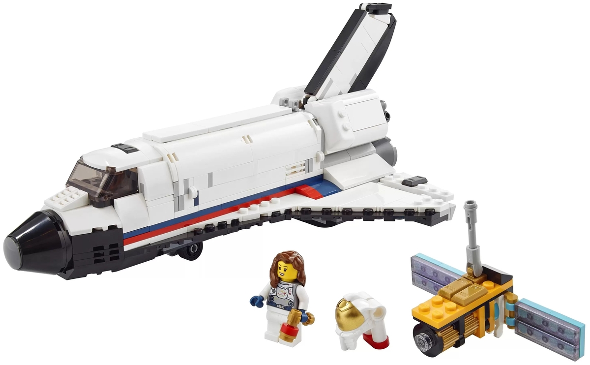 Картинка Конструктор LEGO 31117 Криэйтор Приключения на космическом шаттле