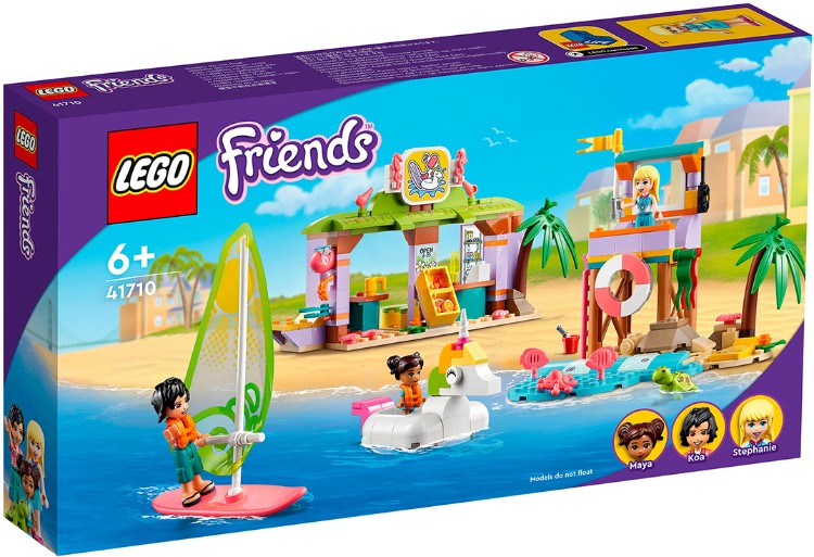 Фото Конструктор LEGO 41710 Подружки Развлечения на пляже для серферов