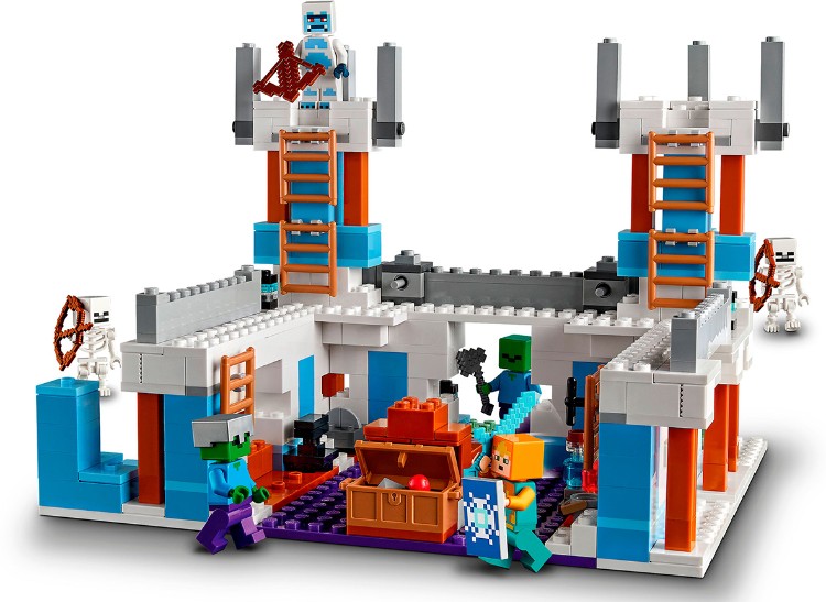 Конструктор LEGO 21186 Minecraft Ледяной замок