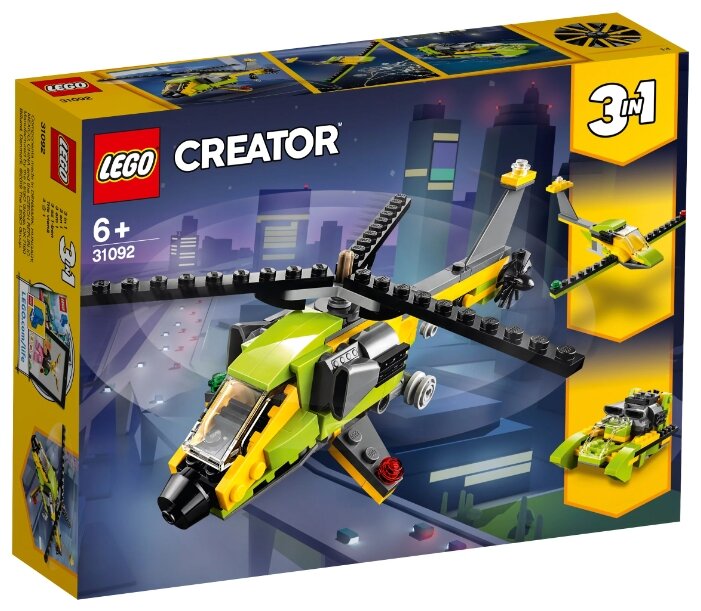 Конструктор LEGO Приключения на вертолёте Creator 31092