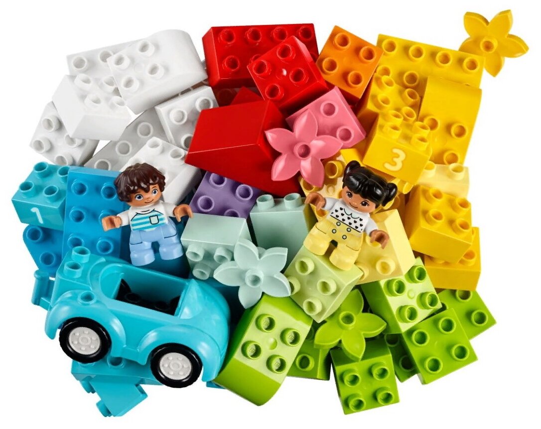 Картинка Конструктор LEGO Duplo Коробка с кубиками 10913