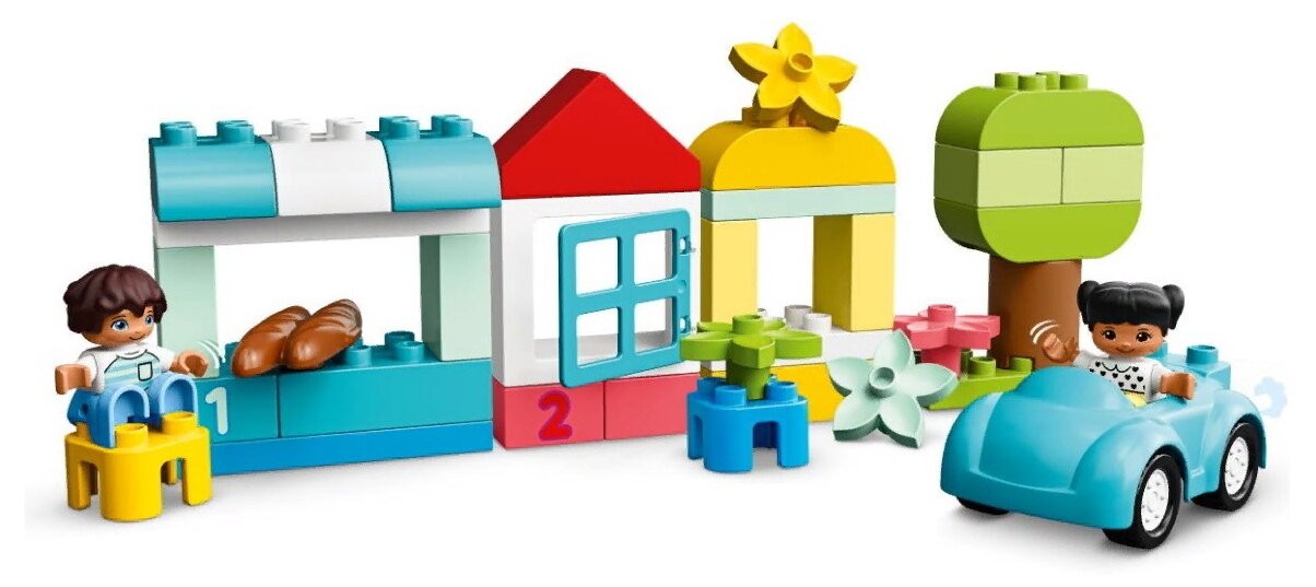 Цена Конструктор LEGO Duplo Коробка с кубиками 10913