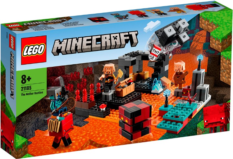 Фото Конструктор LEGO 21185 Minecraft Бастион Нижнего мира