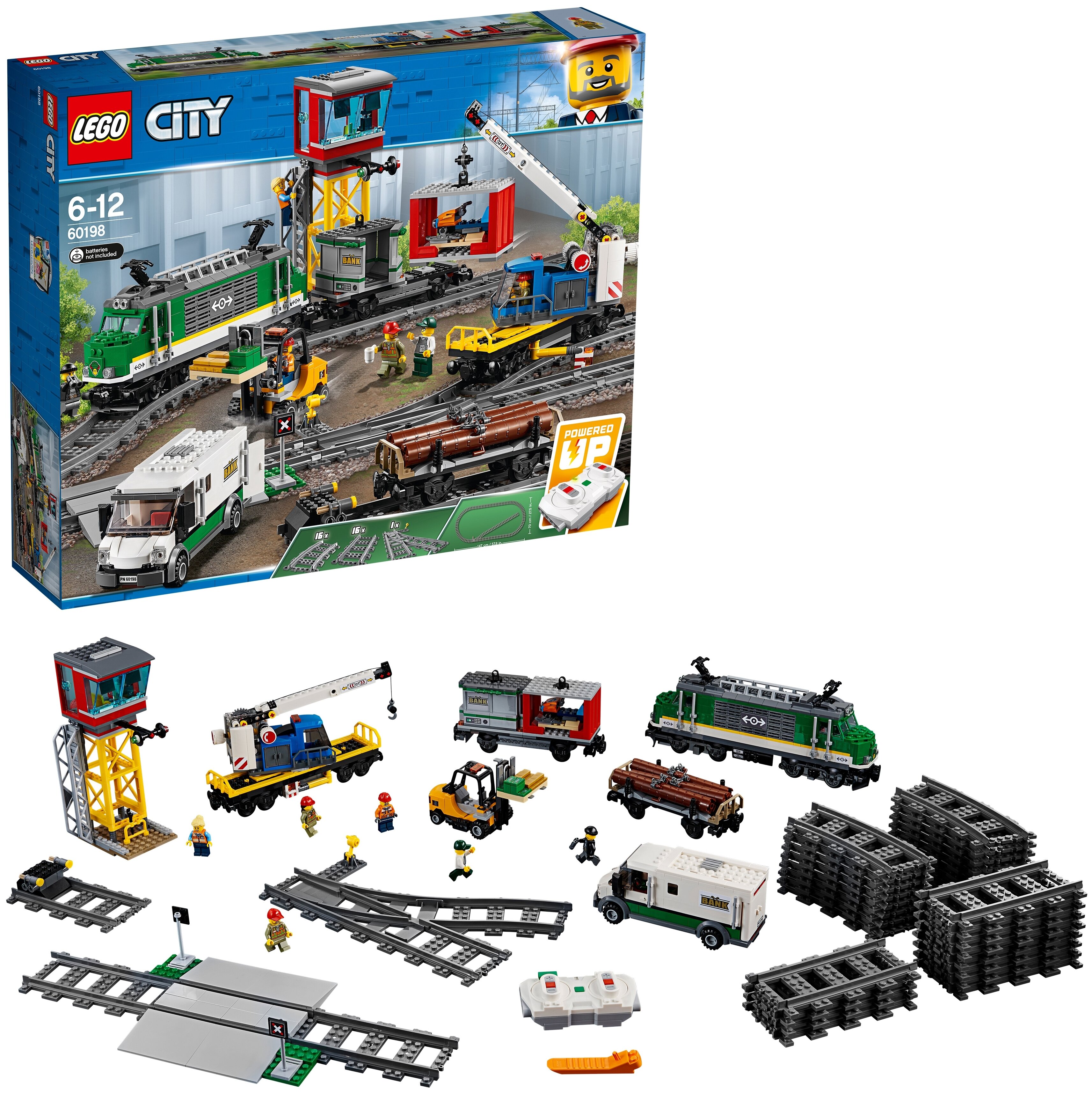 Фотография Конструктор LEGO Товарный поезд 60198