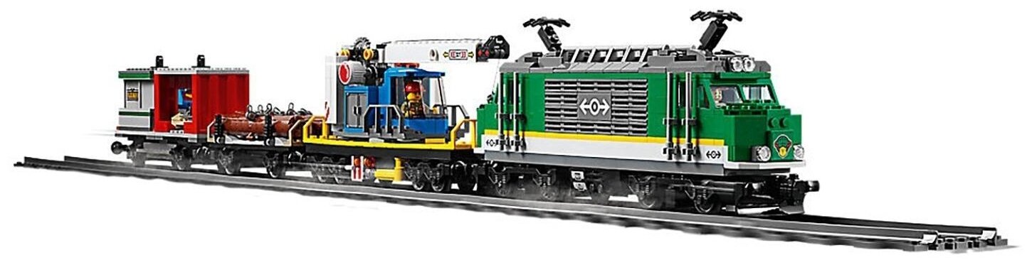 Картинка Конструктор LEGO Товарный поезд 60198