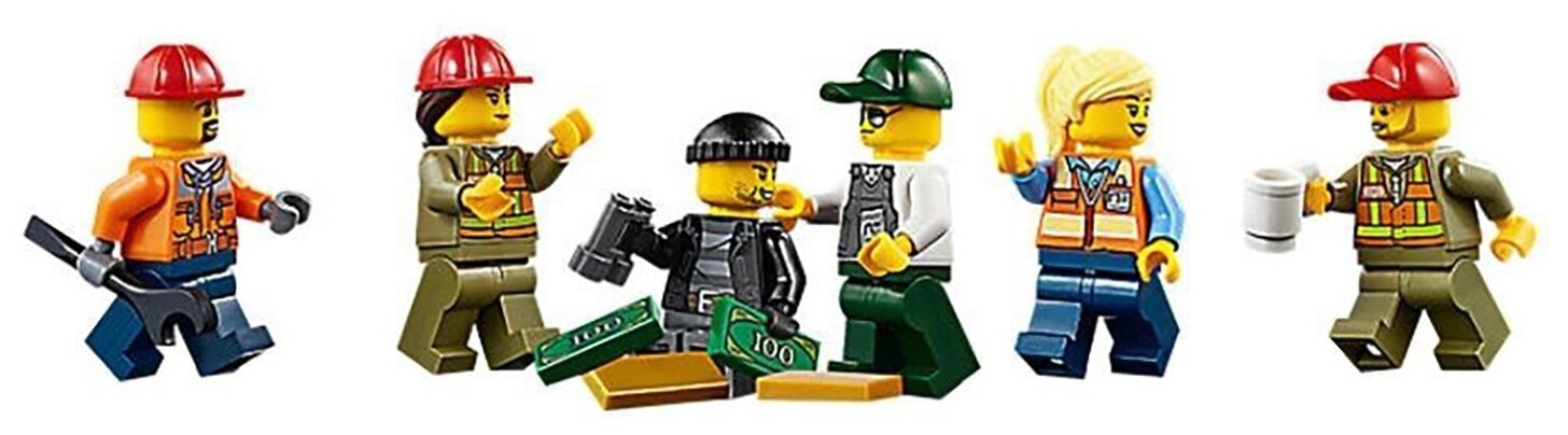 Цена Конструктор LEGO Товарный поезд 60198