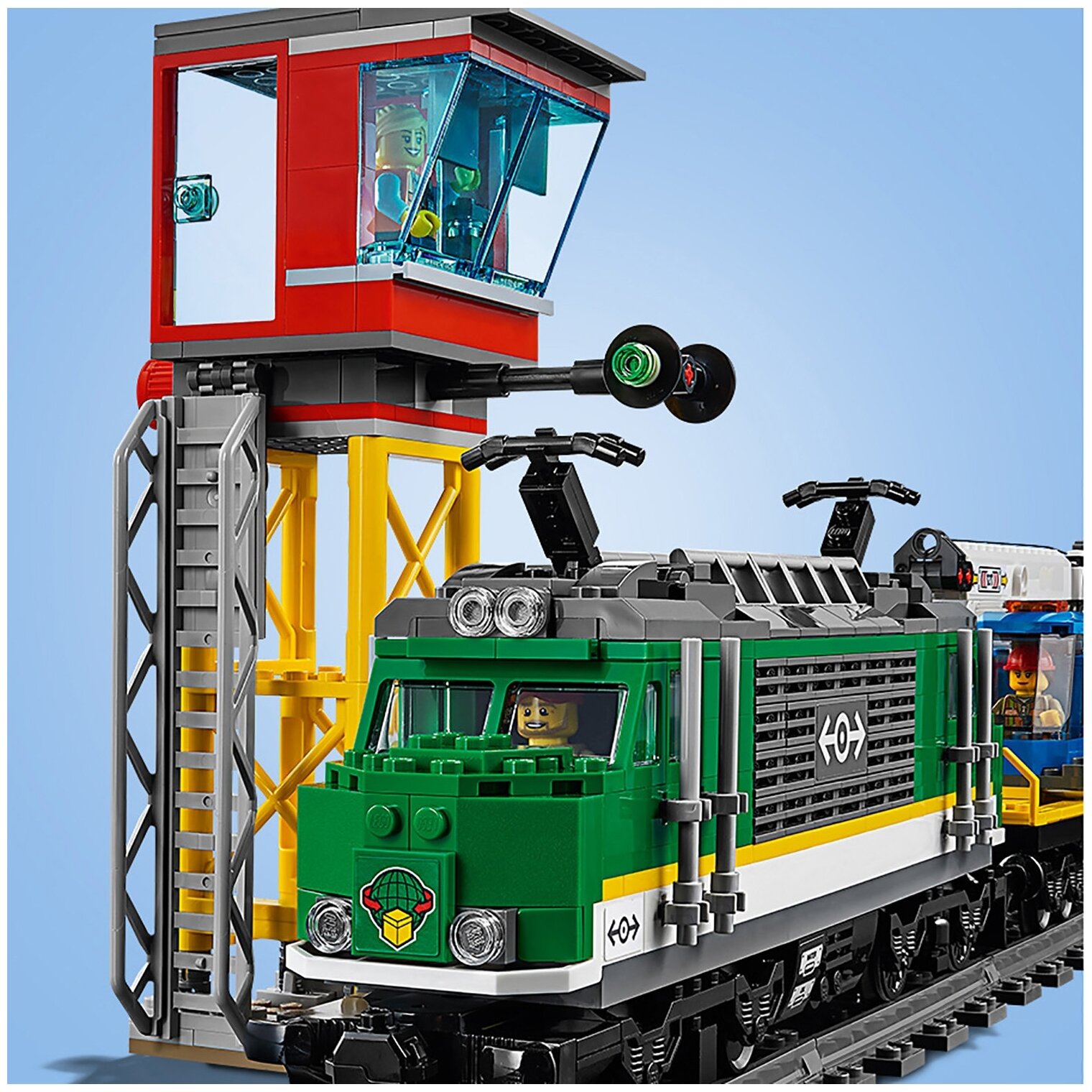 Конструктор LEGO Товарный поезд 60198 Казахстан
