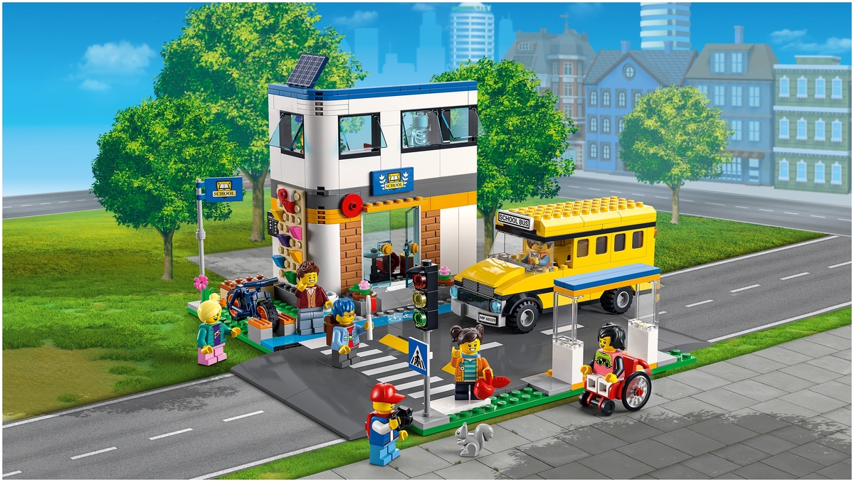 Конструктор LEGO 60329 Город День в школе Казахстан