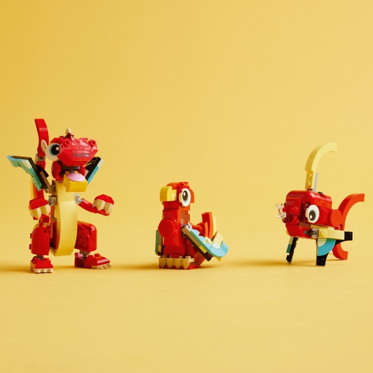Фото Конструктор LEGO 31145 Криэйтор Красный дракон