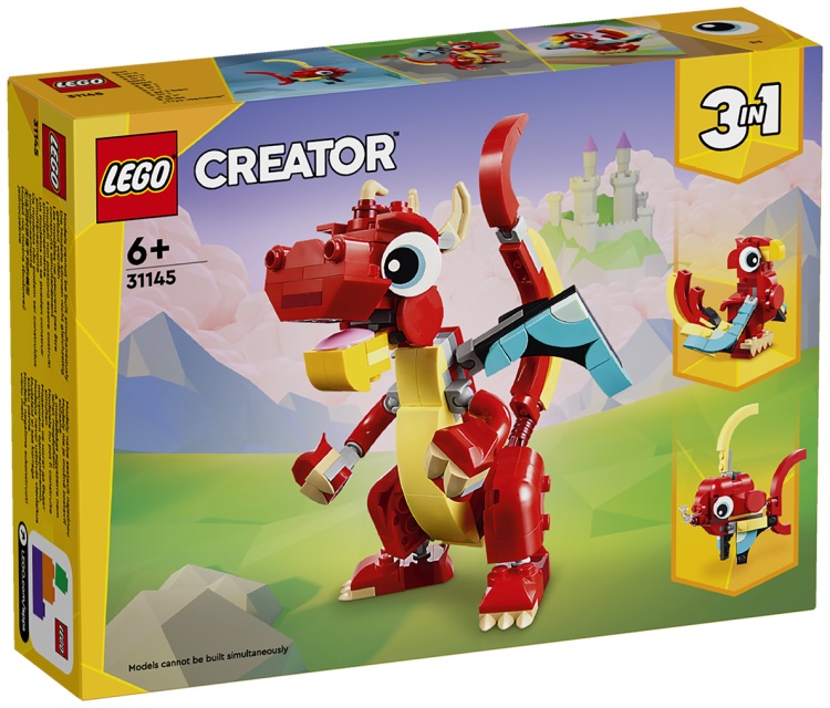Фотография Конструктор LEGO 31145 Криэйтор Красный дракон