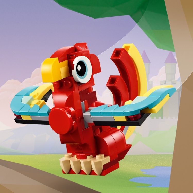Конструктор LEGO 31145 Криэйтор Красный дракон Казахстан