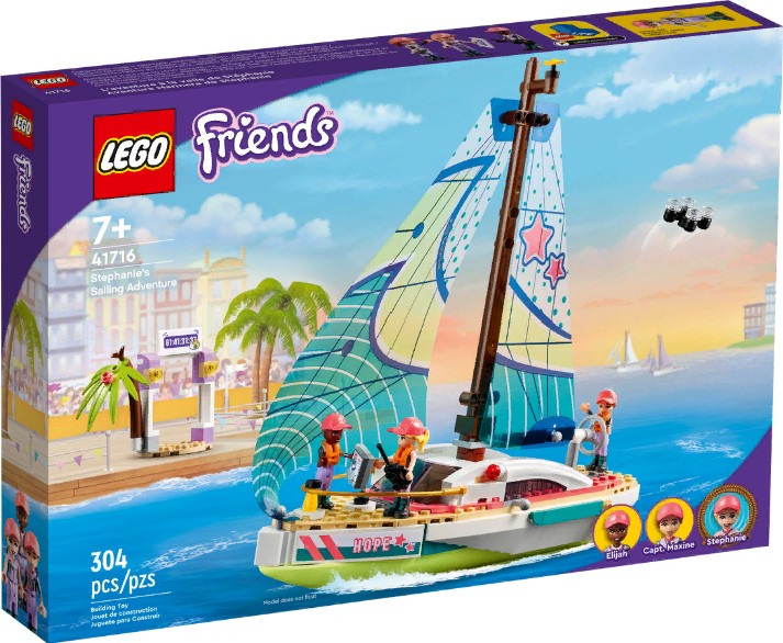 Фото Конструктор LEGO 41716 Подружки Приключения Стефани на яхте