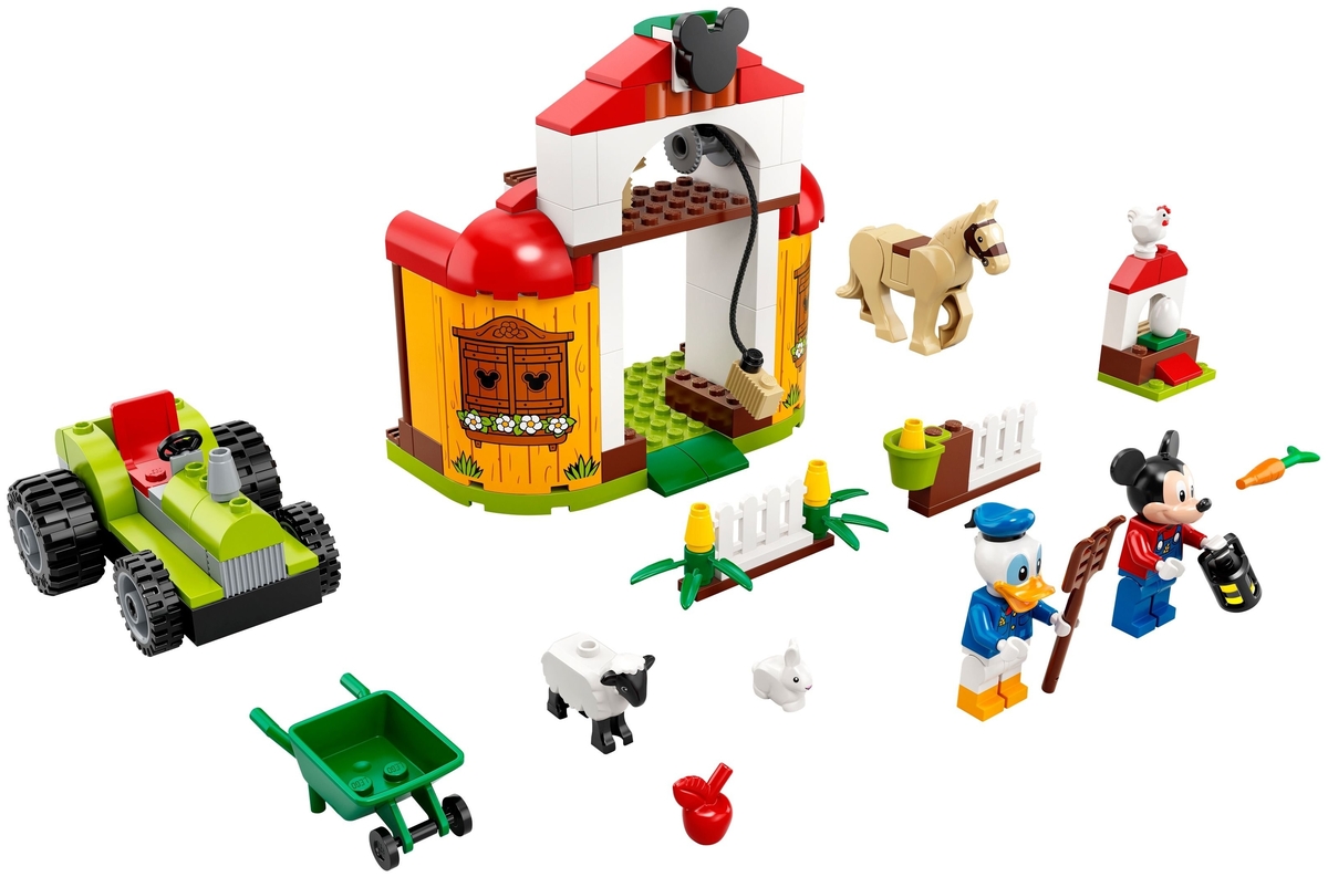 Картинка Конструктор LEGO 10775 Микки и Друзья Ферма Микки и Дональда