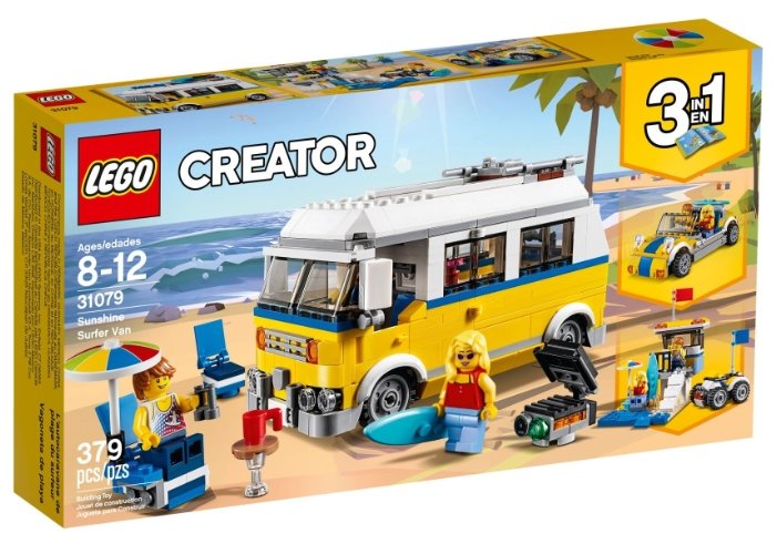 Конструктор LEGO Фургон сёрферов 31079