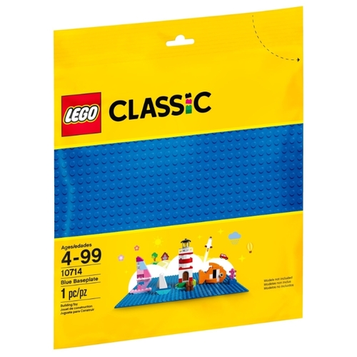 Фото Конструктор LEGO Синяя базовая пластина Classic 10714