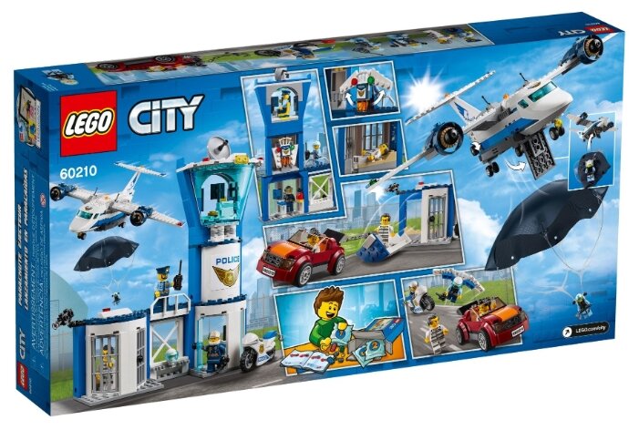 Конструктор LEGO Воздушная полиция: авиабаза CITY 60210