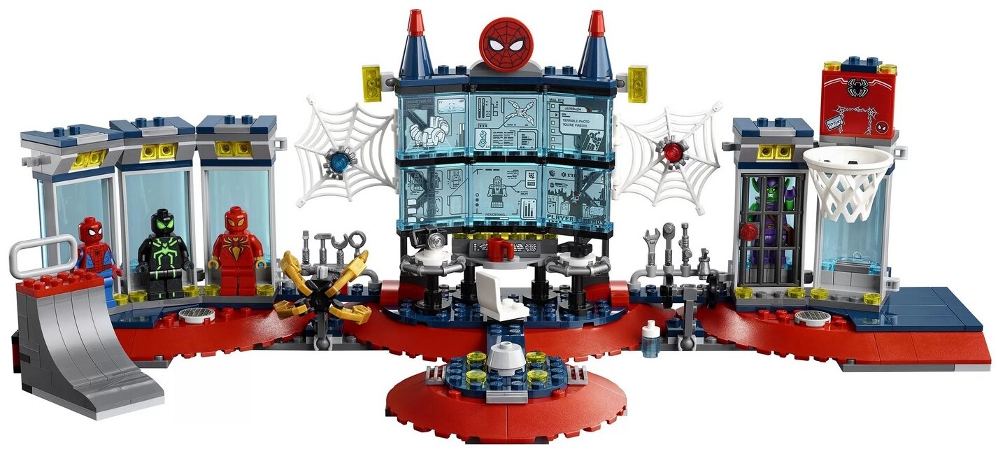 Картинка Конструктор LEGO 76175 Супер Герои Нападение на мастерскую паука