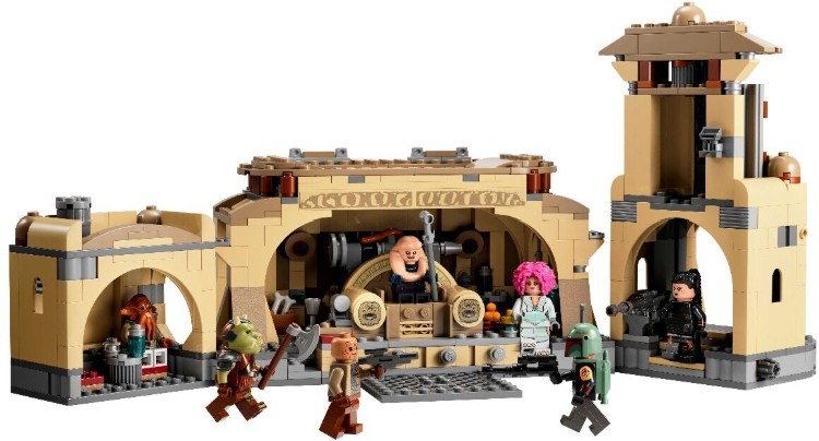Конструктор LEGO 75326 Звездные войны Тронный зал Бобы Фетта