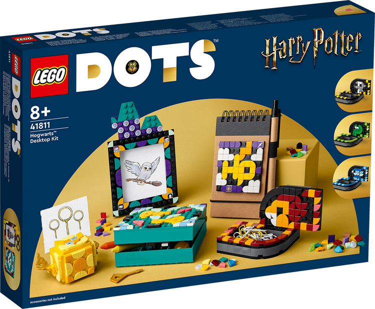 Фото Конструктор LEGO 41811 DOTs Настольный комплект Хогвартс