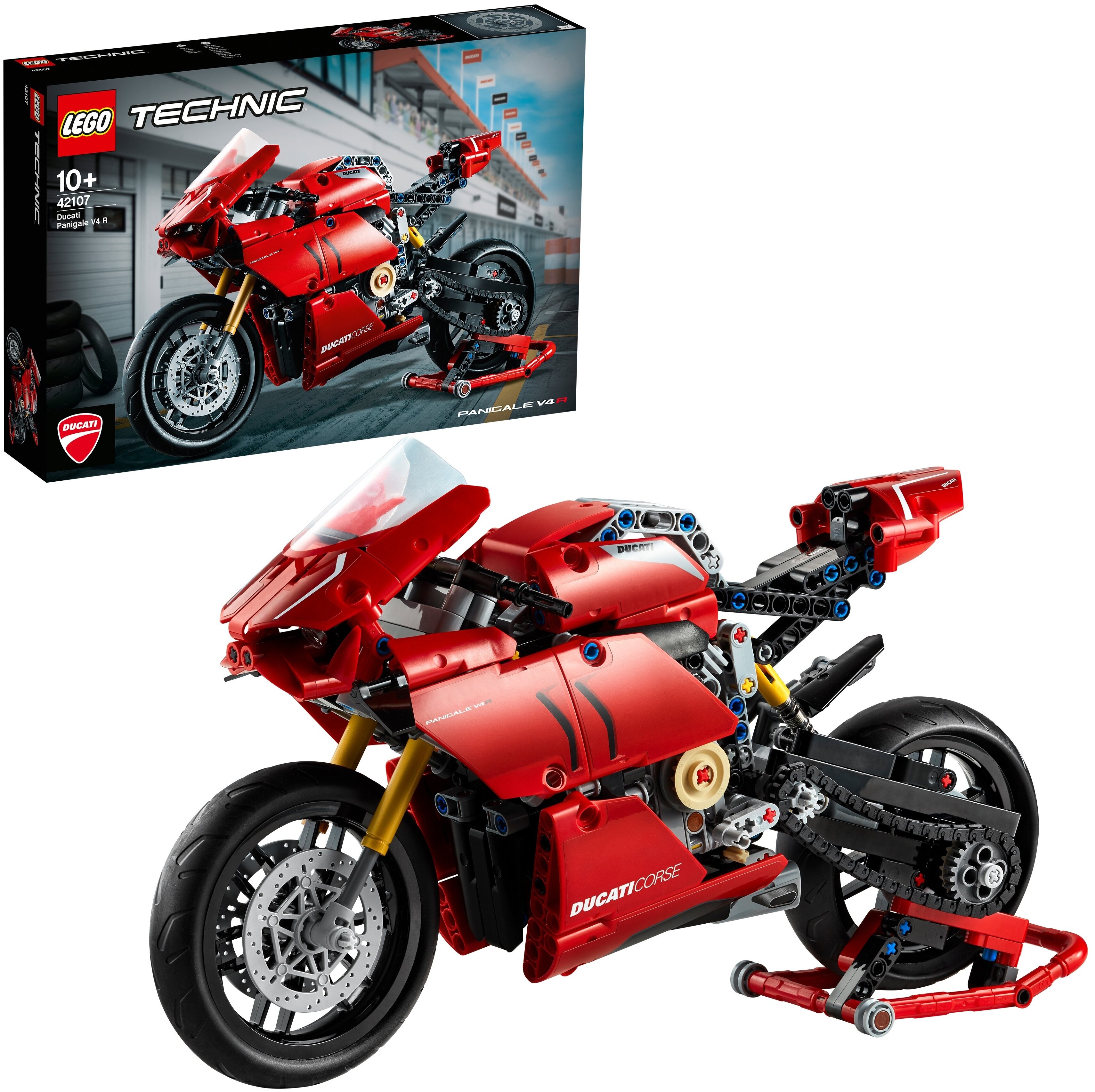 Фотография Конструктор LEGO Ducati Panigale V4 R Technic 42107